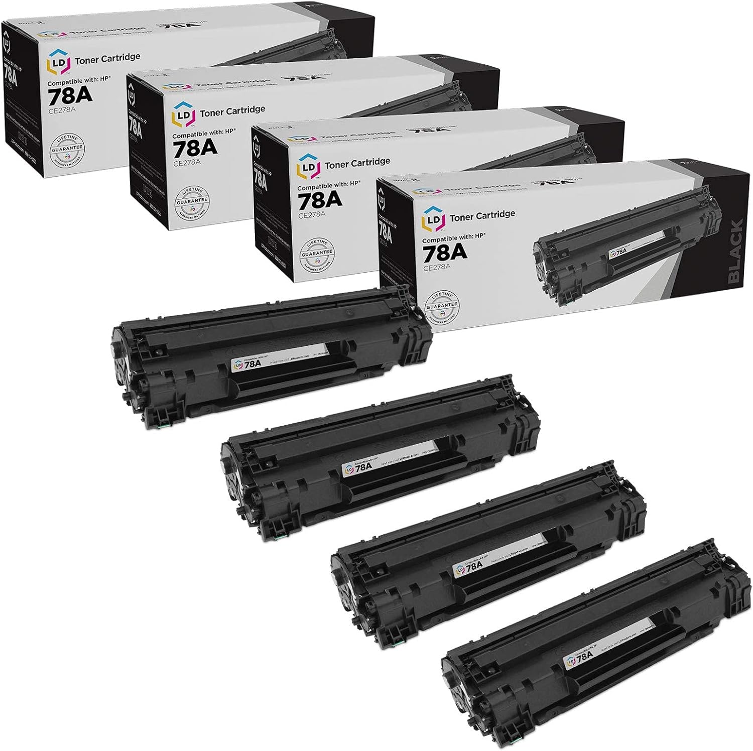 Black Toner Cartridge 4-Pack U5776
