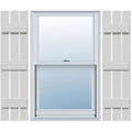 Rustic Faux Wood Shutters (Per Pair) O4906
