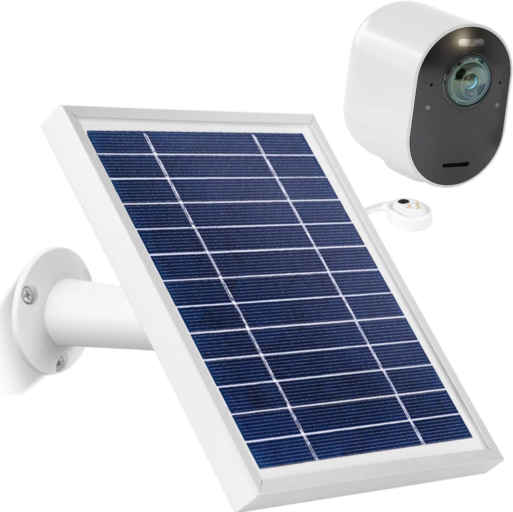 Solar Panel with 11.5ft Waterproof Magnetic Power Cable, Adjustable Mount M4217