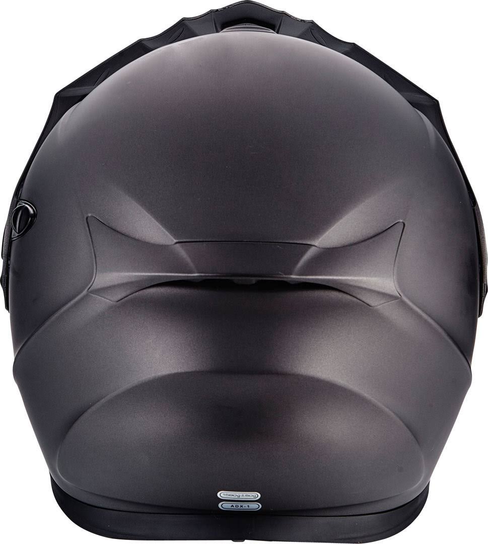 Solid Matt Anthracite L Motorcycle Helmet R9870