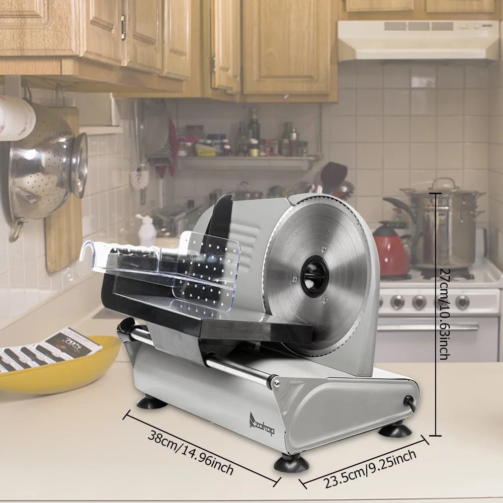 Semi-automatic Gear Cutter Vegetable Slicer, Electric Meat Slicer K434