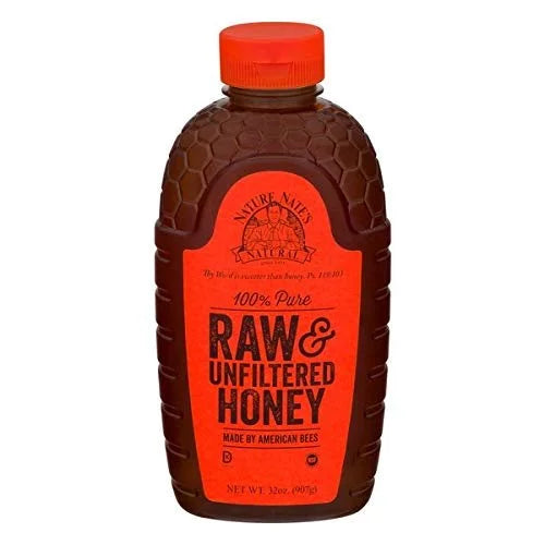 Apple Cider Vinegar Organic Raw Unfiltered 32 Oz + Raw Unfiltered Honey 16 Oz K97032