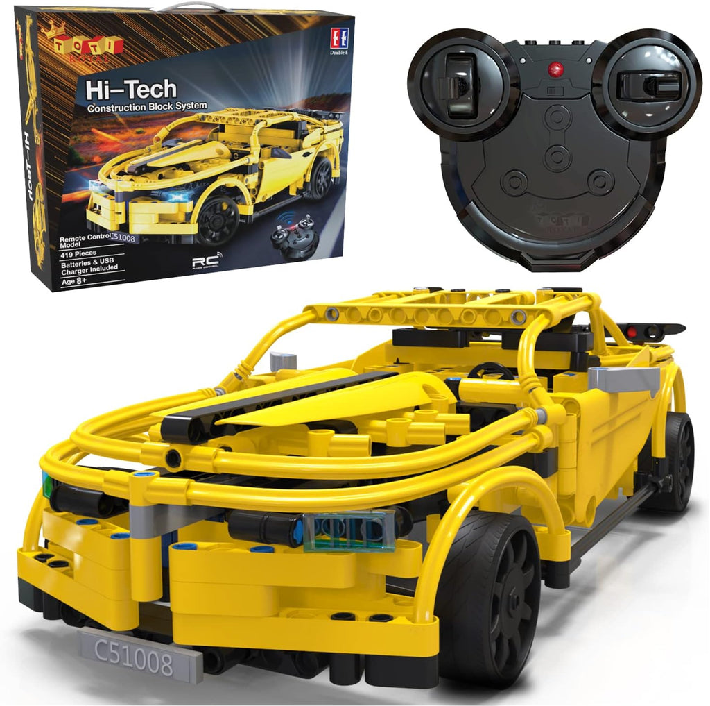 RC Car Kits to Build, 419pcs Stem Building Toys A91363