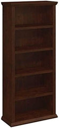 Antique Cherry 5-Shelf Bookcase K54971