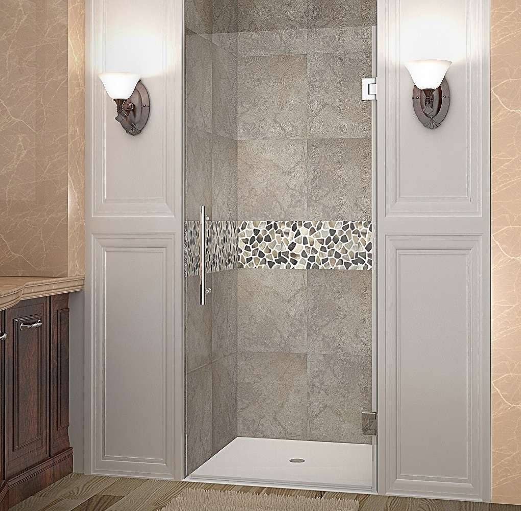 Stainless Steel Frameless Hinged Shower Door E645