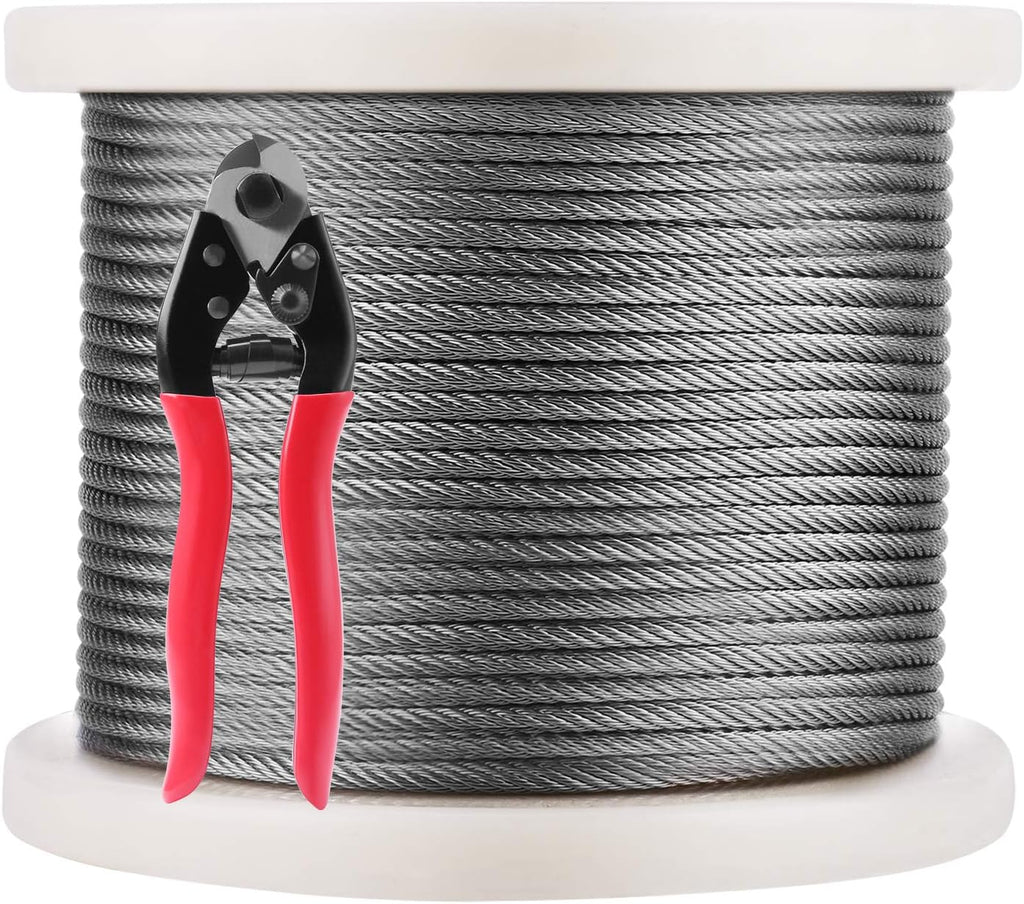 650FT 1/8 Stainless Steel Wire Rope Cable H5280