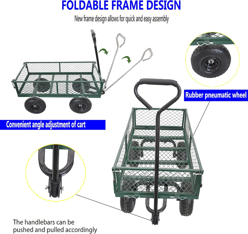 Utility Cart Wagon（Grass Green） A688