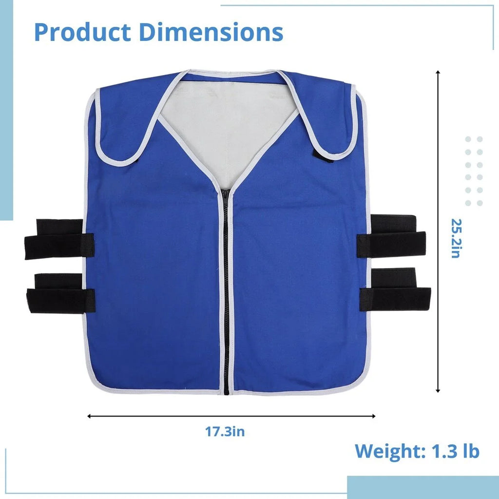 Cooling Vest with 20 PCS of Ice Packs and 6 Big Pockets O808945