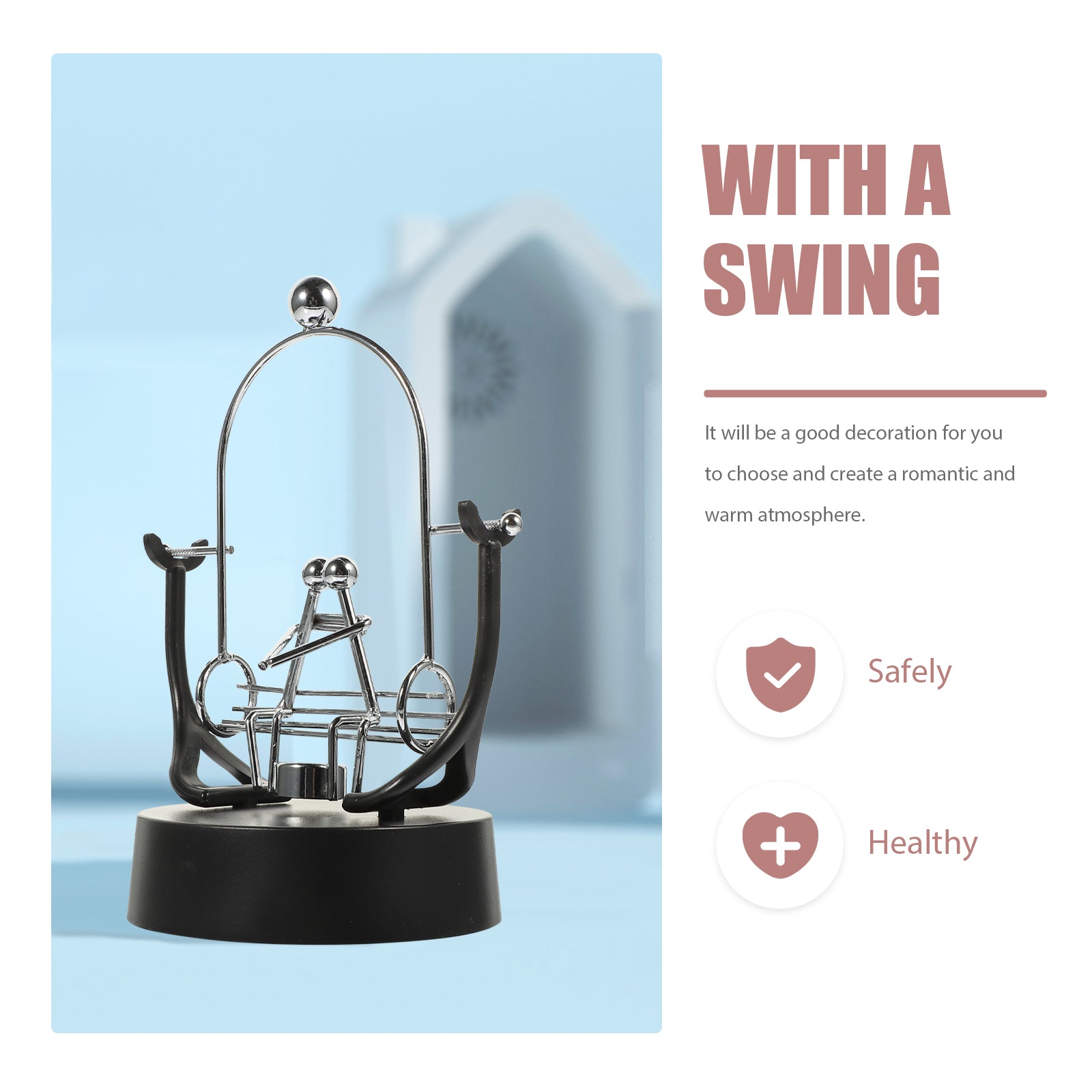 Perpetual Motion Device Desk Toy N7043
