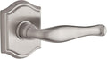 Decorative Arch Half-Dummy Lever Satin Nickel Pack of 2 H6184