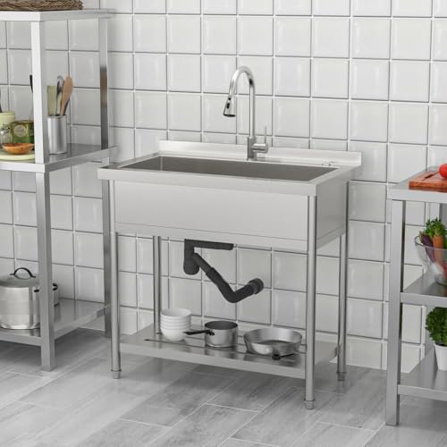 Stainless Steel Utility Sink 24 Inch T525