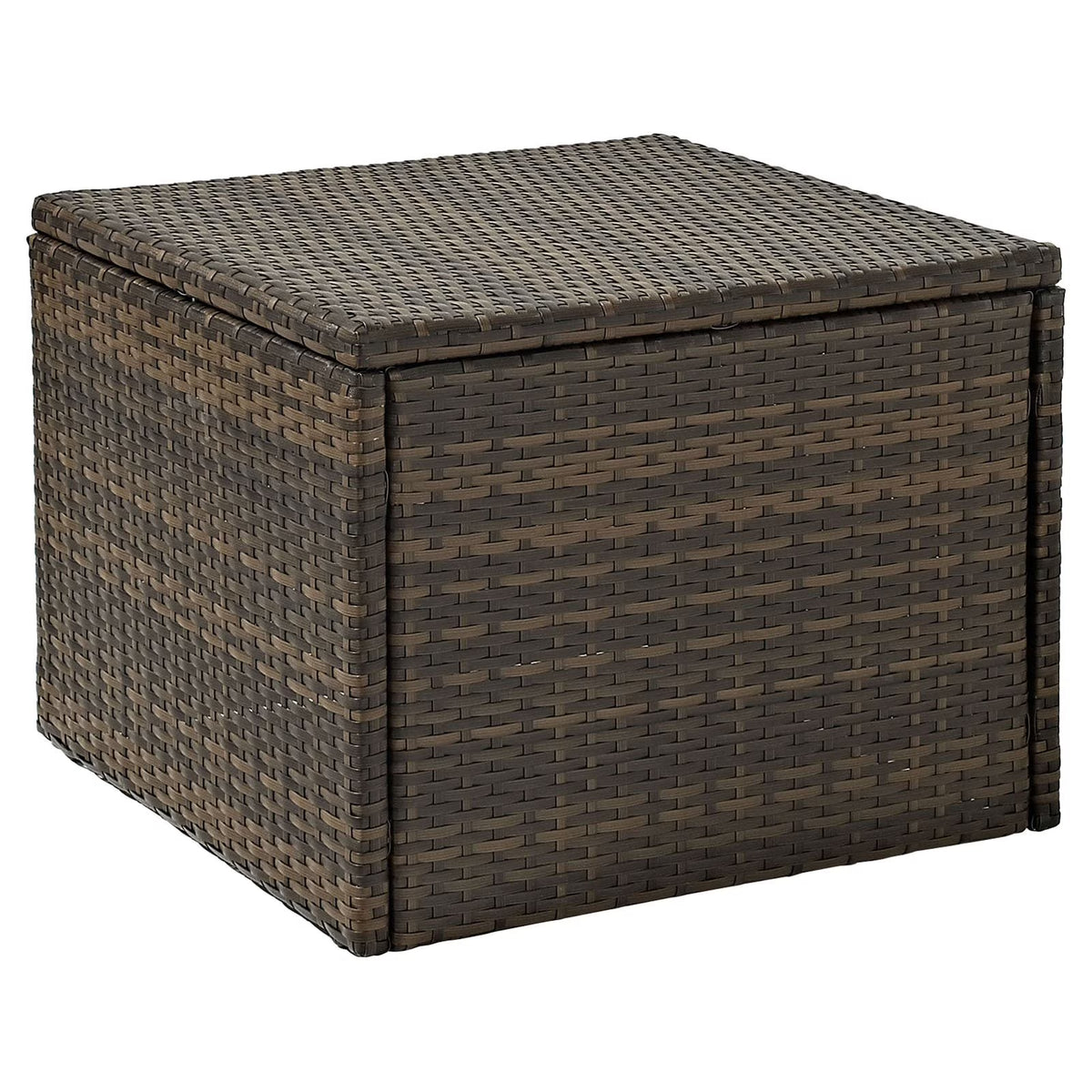 Brown Wicker Rattan Patio Coffee Table V2884