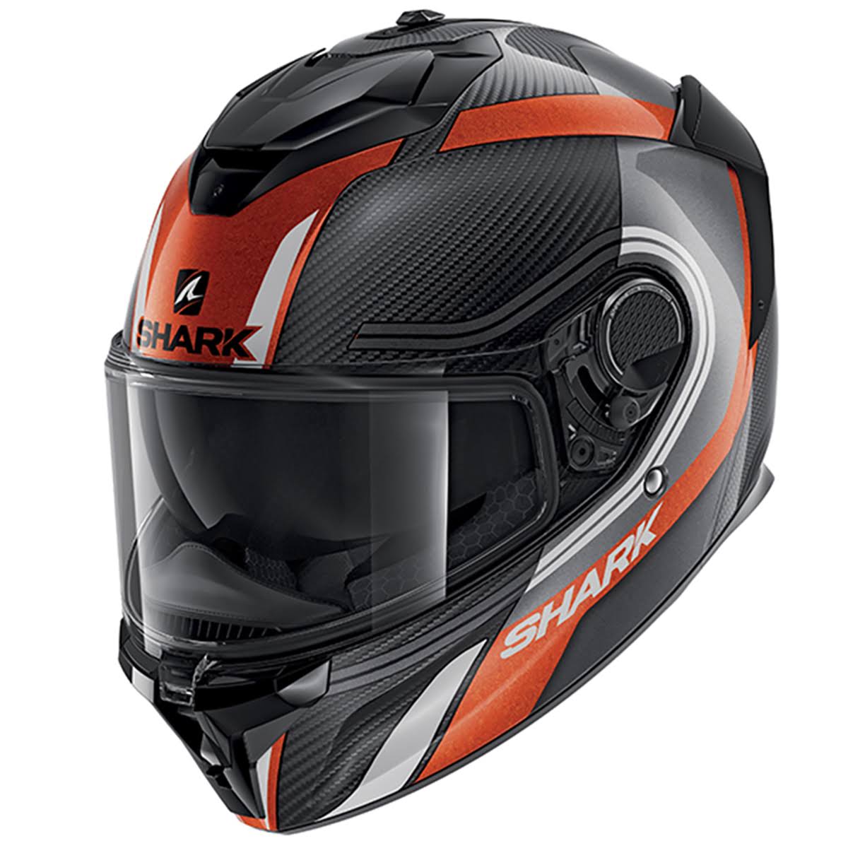Spartan GT Carbon Tracker Carbon / Anthracite / White Size S Helmet C5352