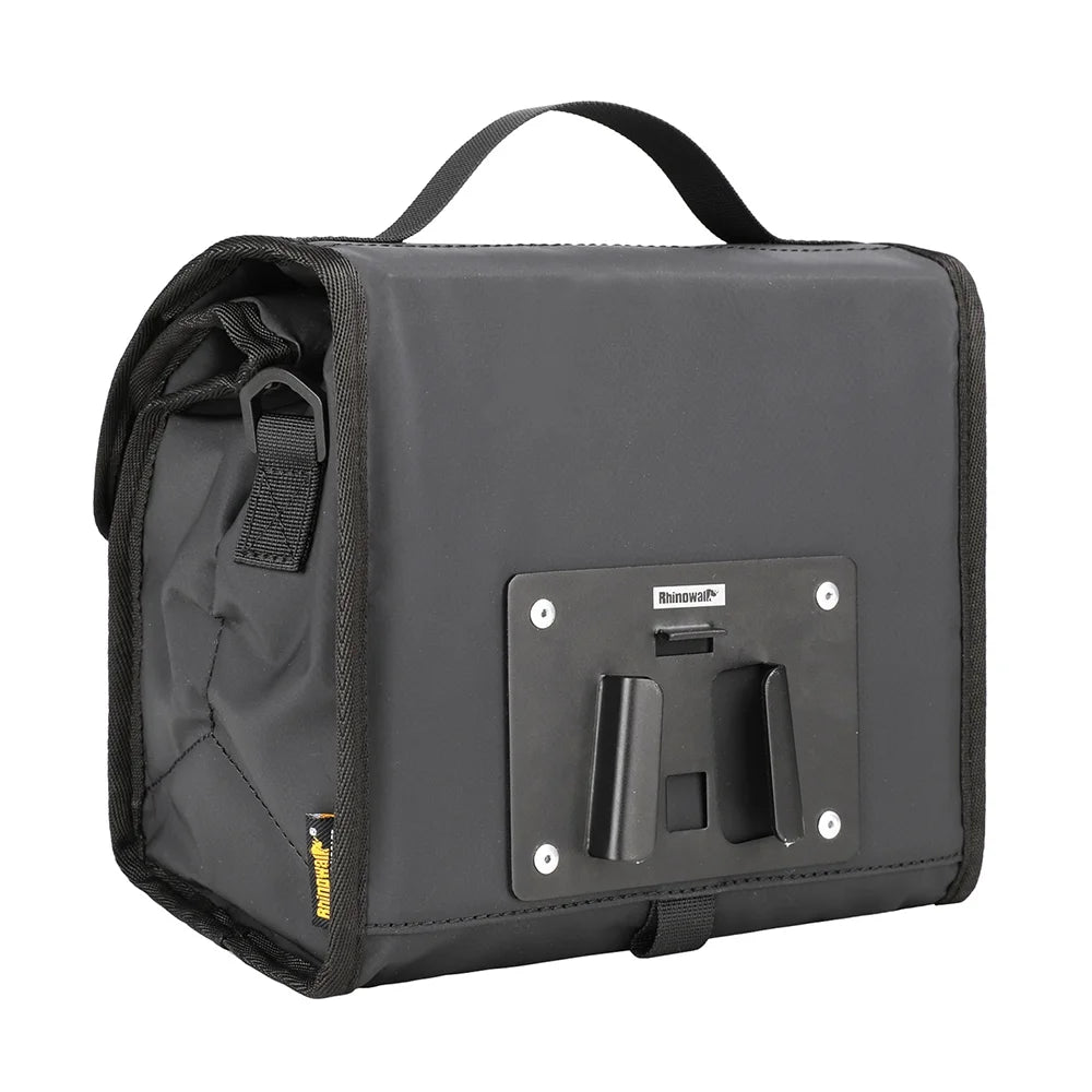 Insulated Folding Bike Handlebar Bag with Rain Cover F3475