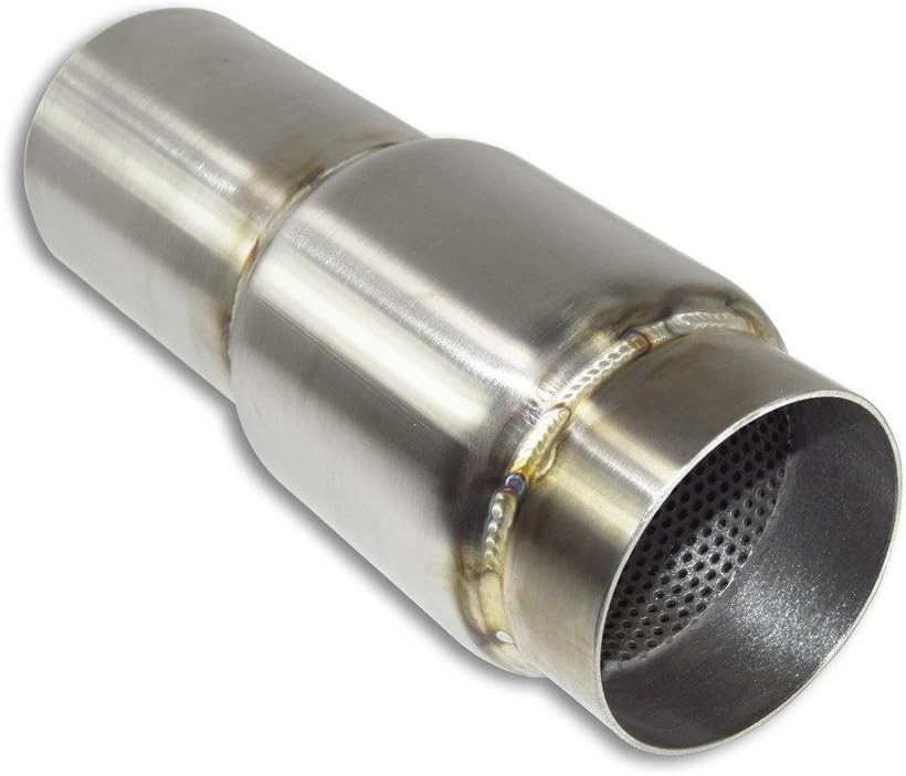 3.5” X 4 Stainless Extended Exit Bullet Race Muffler O811