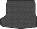Black Heavy Duty Rubber Floor Liners Front and Rear Set M1345