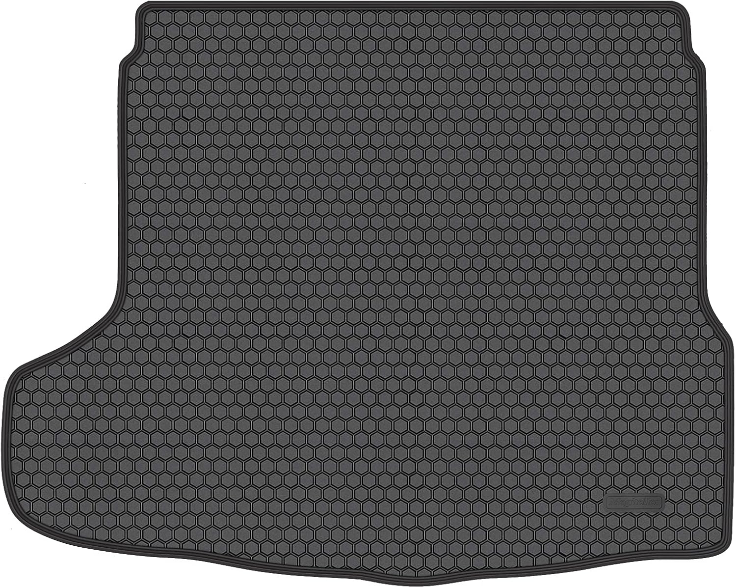 Black Heavy Duty Rubber Floor Liners Front and Rear Set M1345
