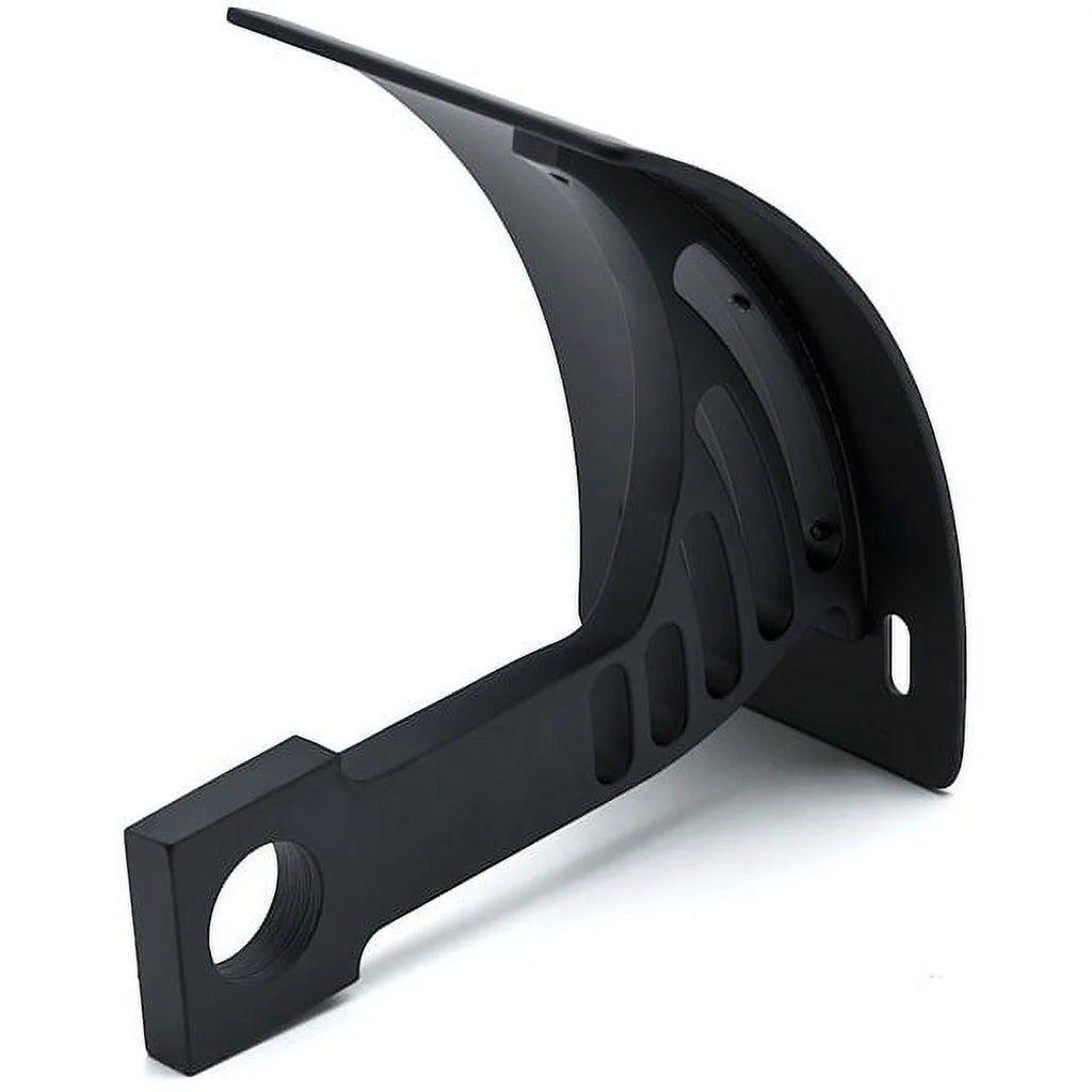 Black Vertical Axle Mount Motorcycle Plate Holder J7624