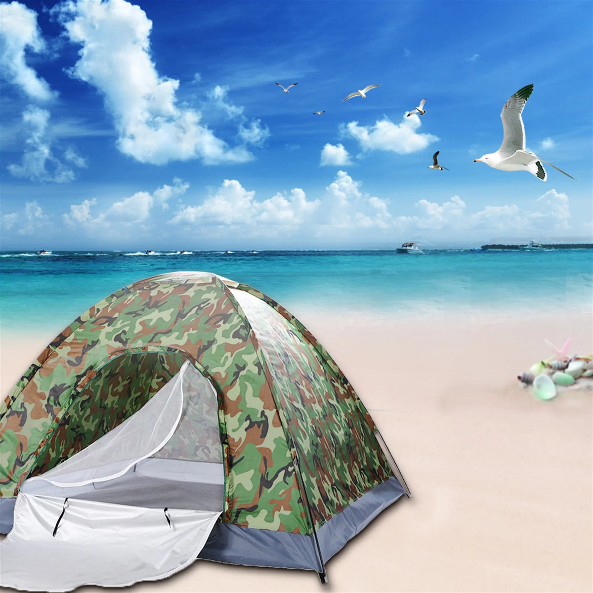 3-4 Person Portable Camping Tent F9226