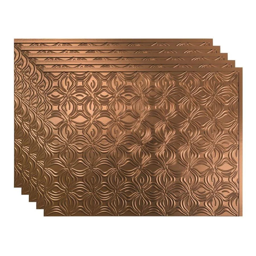 18in x 24in Oil Rubbed Bronze Backsplash Panel (5 Pack) K10867