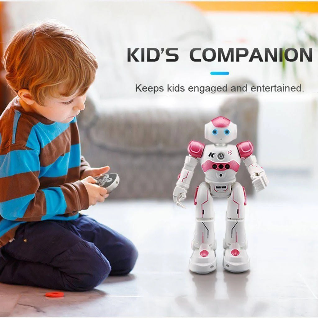 Smart Remote-Controlled Robot Toy with Music Lights W7985