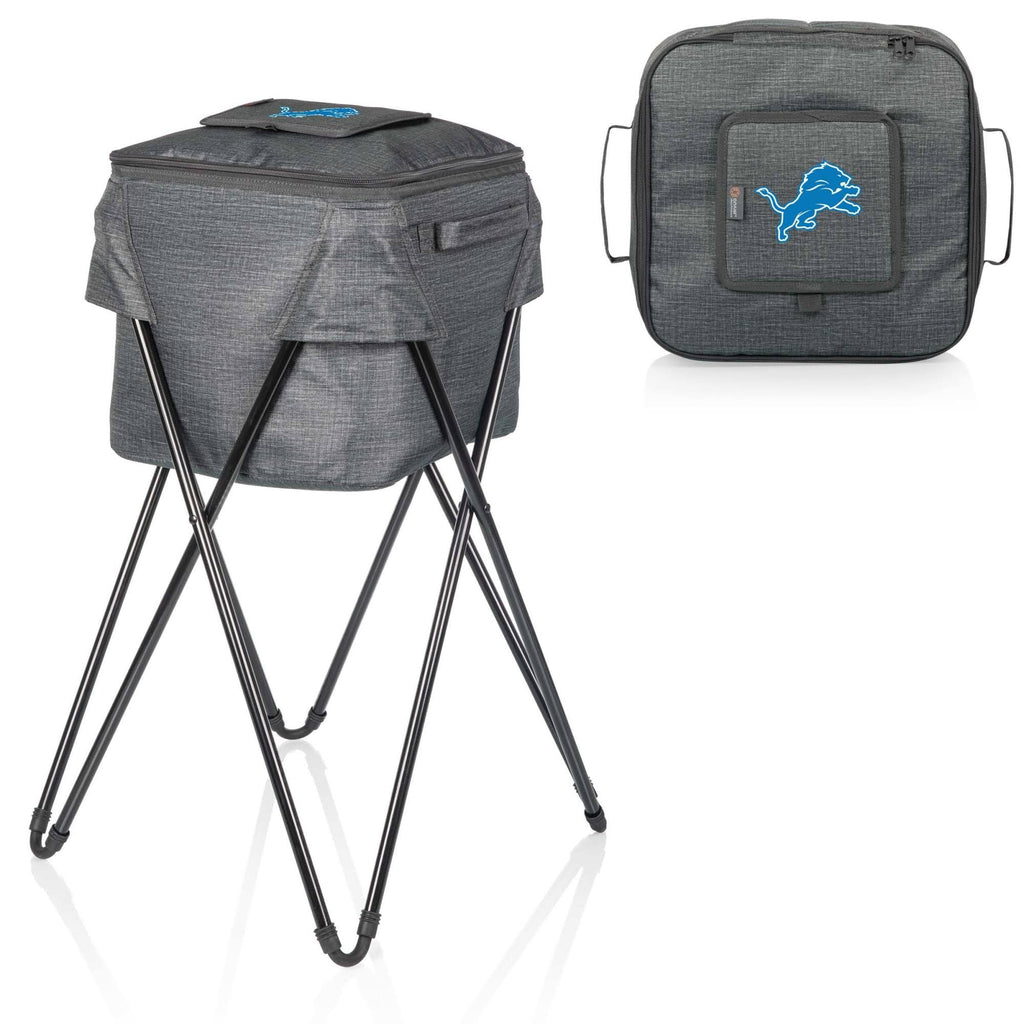 Gray Camping Cooler with Stand O79135