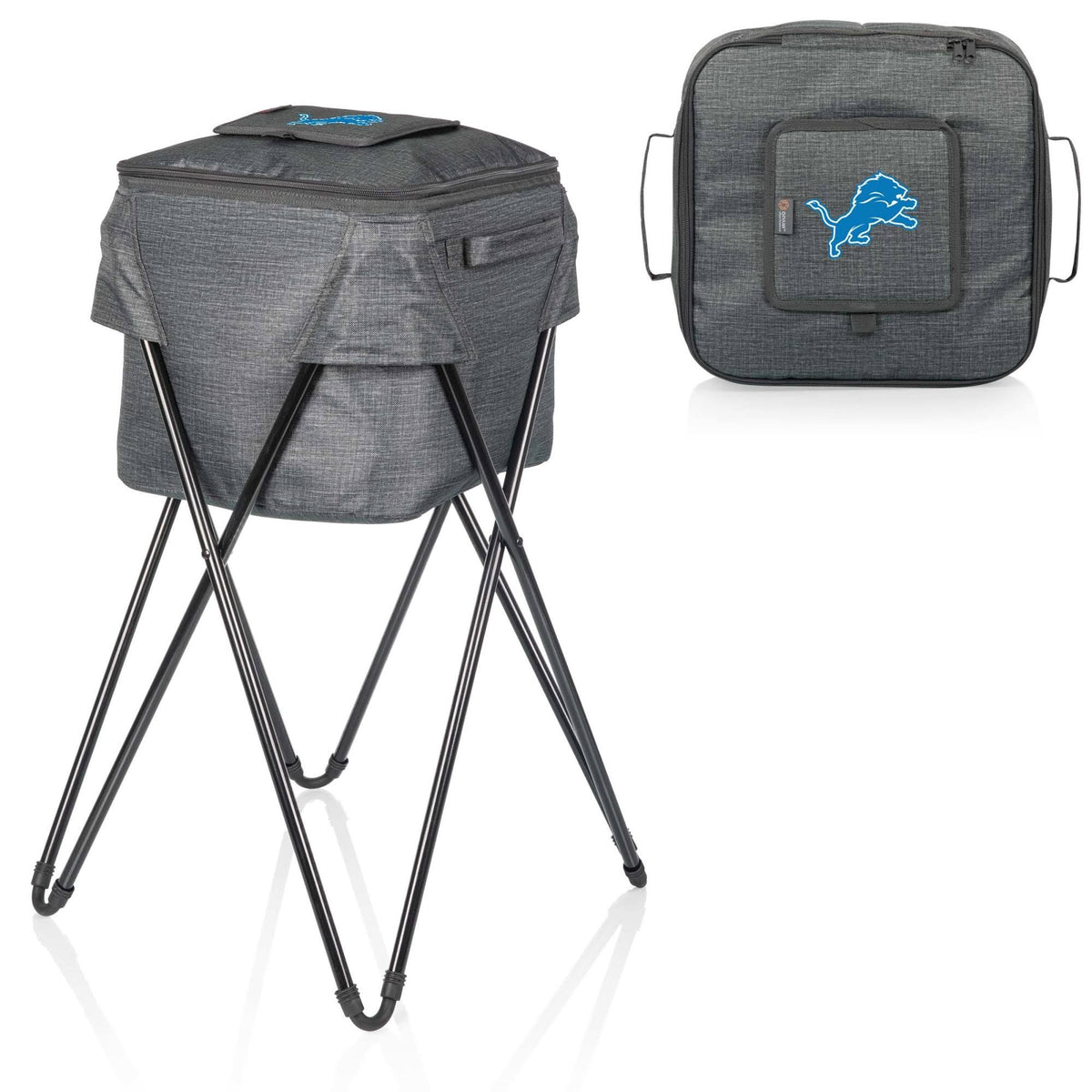 Gray Camping Cooler with Stand O79135