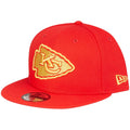 Kansas City Chiefs Red Gold Snapback Cap F146667