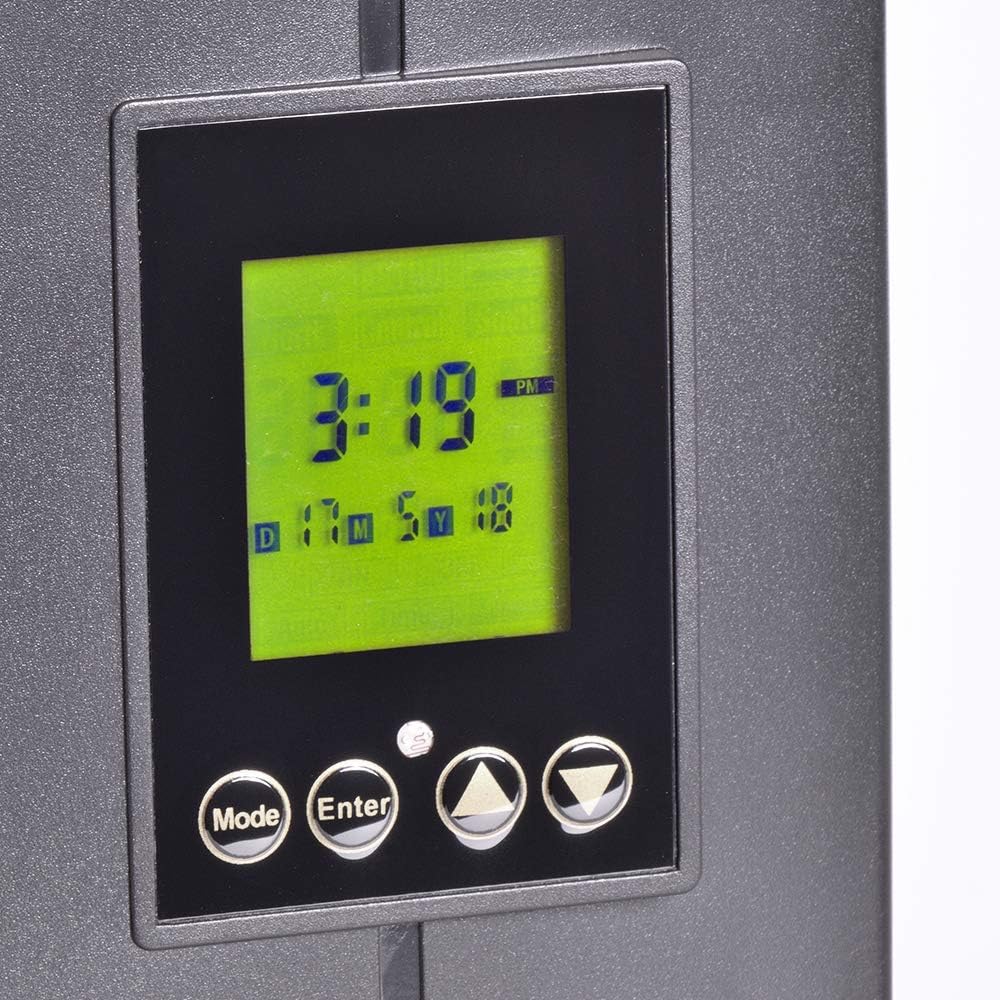 12V 300W Low Voltage Landscape Lighting Transformer with Dusk-to-Dawn Timer J59338