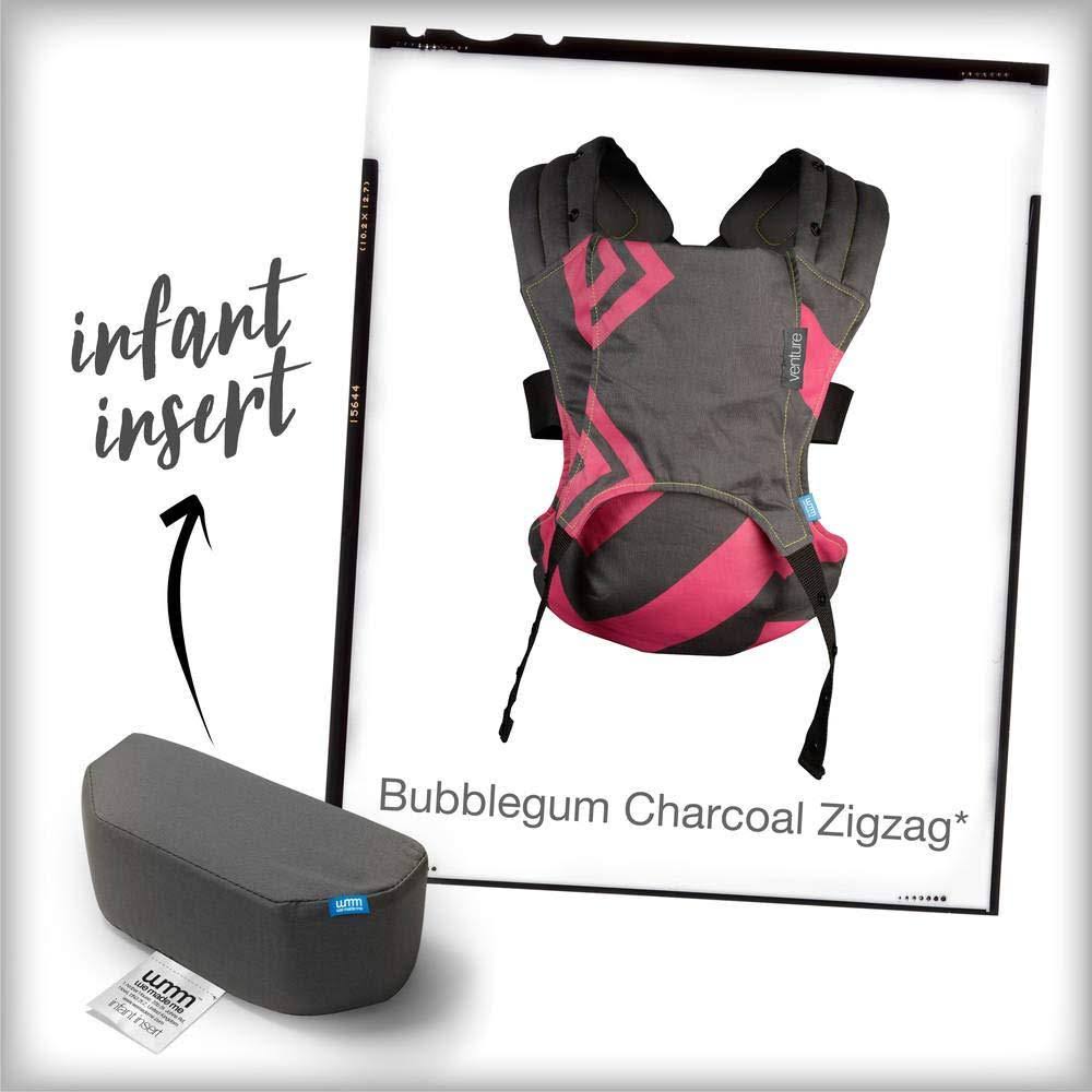 2 in 1 Toddler Carrier Charcoal Grey Black Zigzag X968739