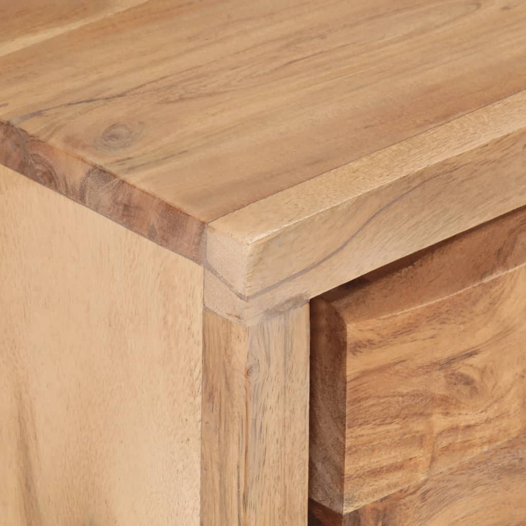 Solid Acacia Wood TV Cabinet G48692