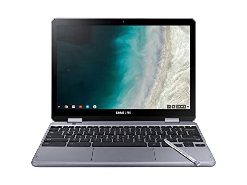Plus 2-in-1 12.2" Touch-Screen Chromebook - Intel Celeron - 4GB Memory - 32GB eMMC Flash Memory - Stealth Silver E93083