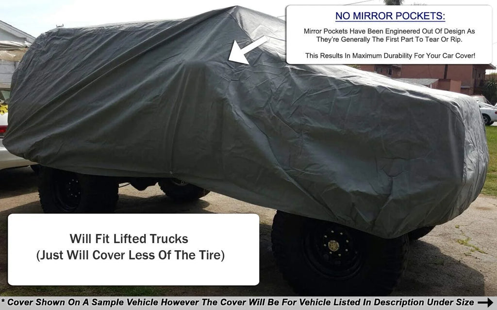 SUV Car Cover with Fleece Lining A958