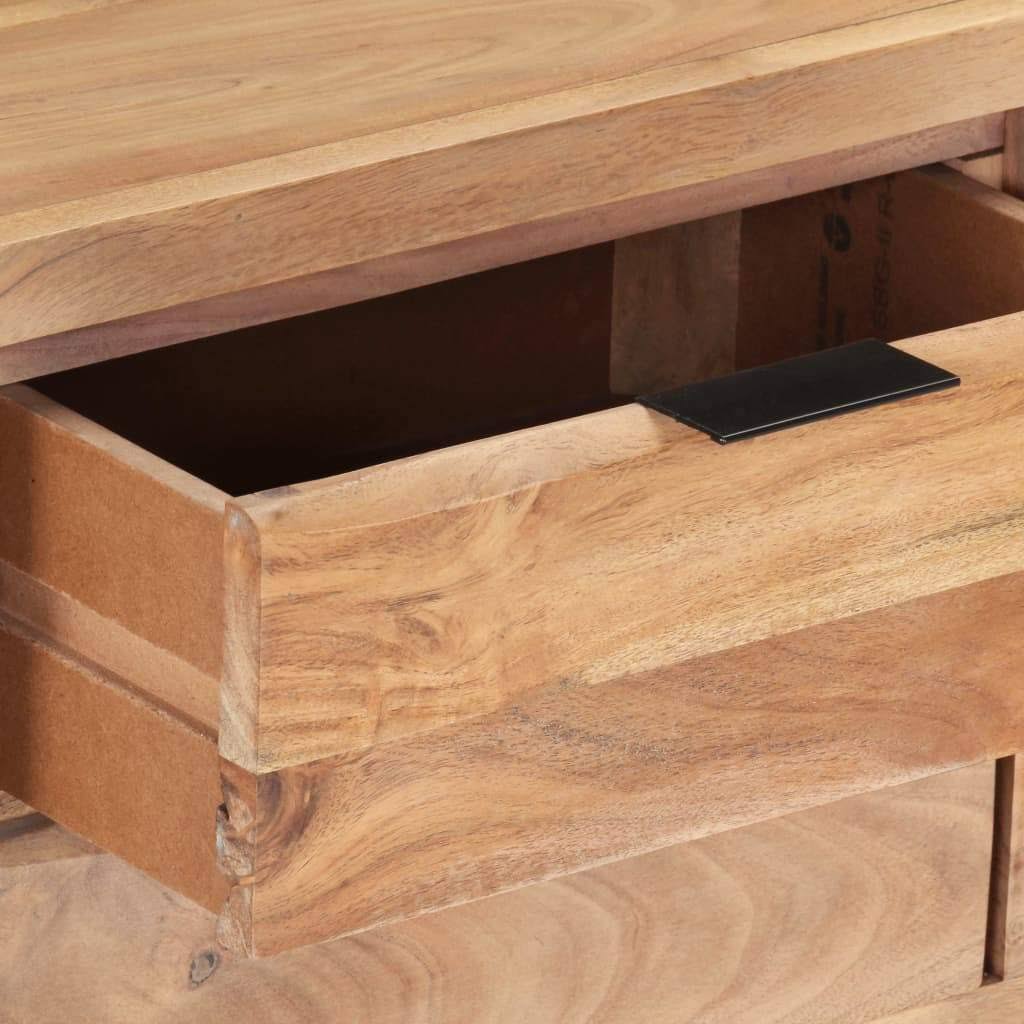 Solid Acacia Wood TV Cabinet G48692