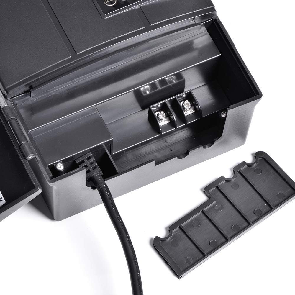 12V 300W Low Voltage Landscape Lighting Transformer with Dusk-to-Dawn Timer J59338