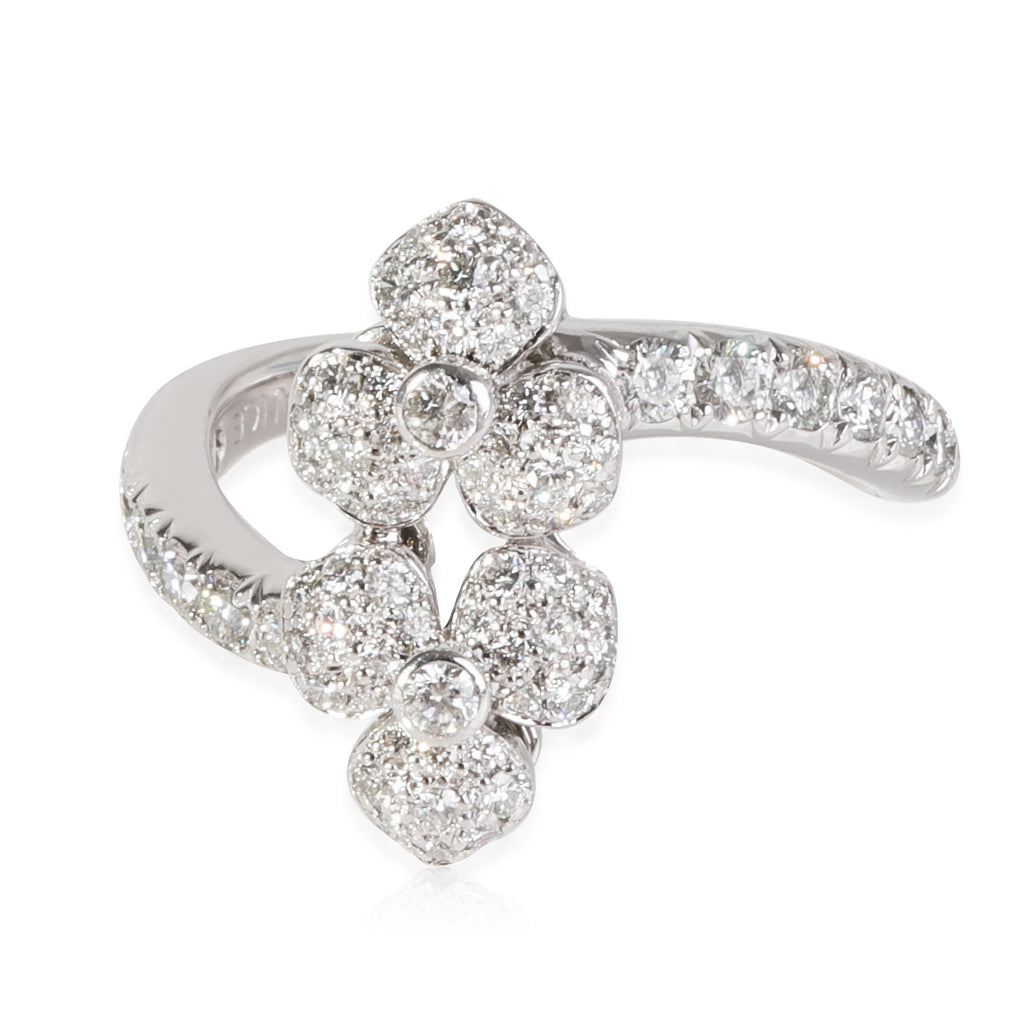 Petal Bypass Diamond Ring in 950 Platinum 0.65 CTW F507231