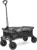 Red Collapsible Folding Wagon Cart S48328