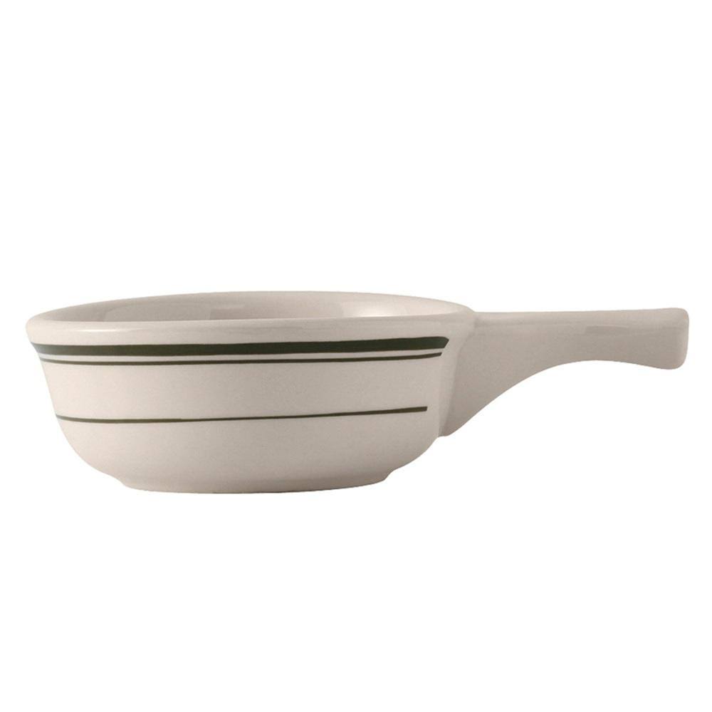10 oz French Casserole Green Bands, Case of 24 X887