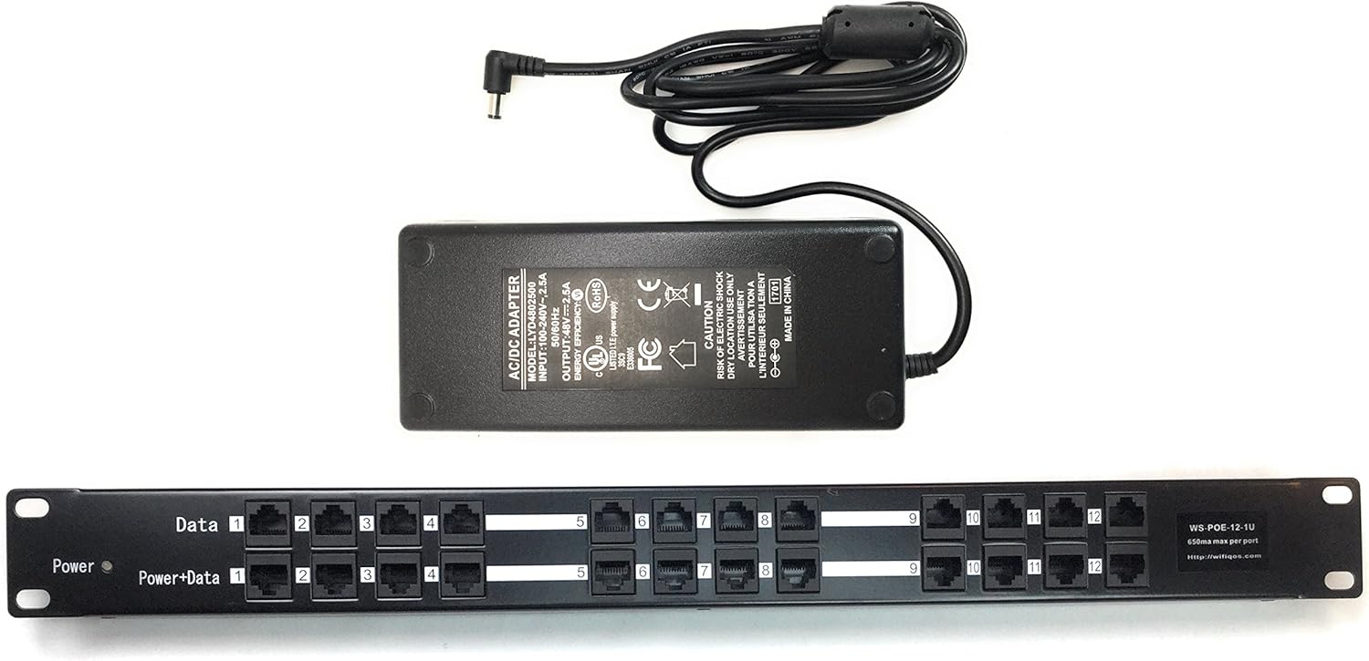 12 Port PoE Injector Y177