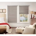 Cordless Faux Wood Blind in Grey D579991