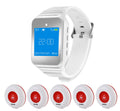 Wireless Restaurant Pager Calling System Table Service Call Buzzers U4205