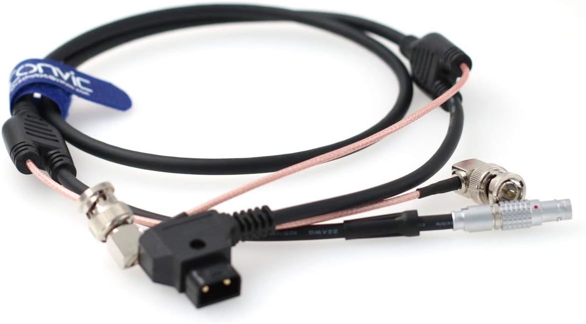 D-Tap to 2 Pin BNC Video Cable Pack of 2 G868