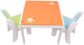 Orange Owl Wooden Kids Table and Chair Set N5582