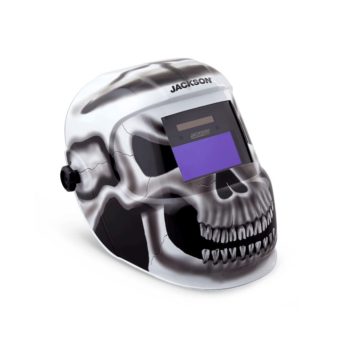Auto Darkening Welding Helmet, 3/10 Shade Range, 1/1/1/1 Optical Clarity, Black/Grey/White, Pack of 2 Y9811