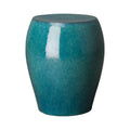 Teal Garden Stool Q6000