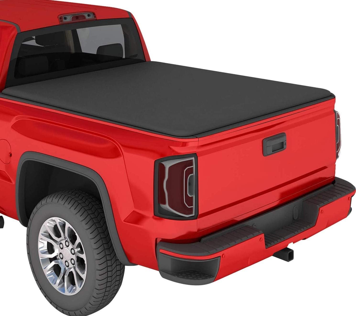 Truck Bed Tonneau Cover Soft Roll Up J7186