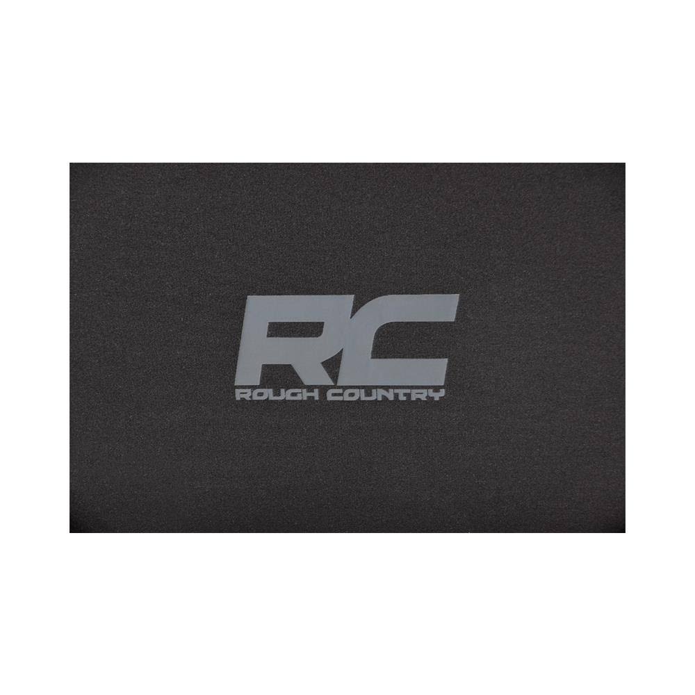 Black Neoprene Rear Seat Cover I275