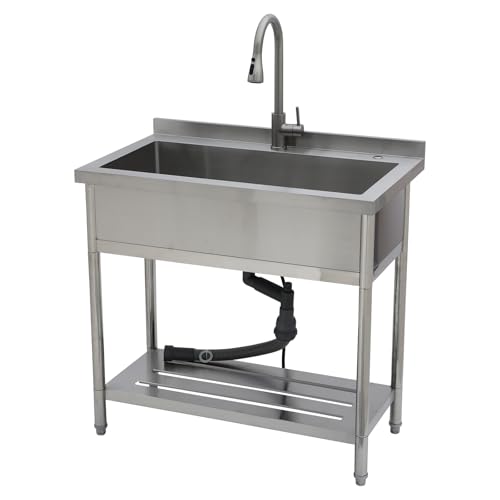Stainless Steel Utility Sink 24 Inch T525