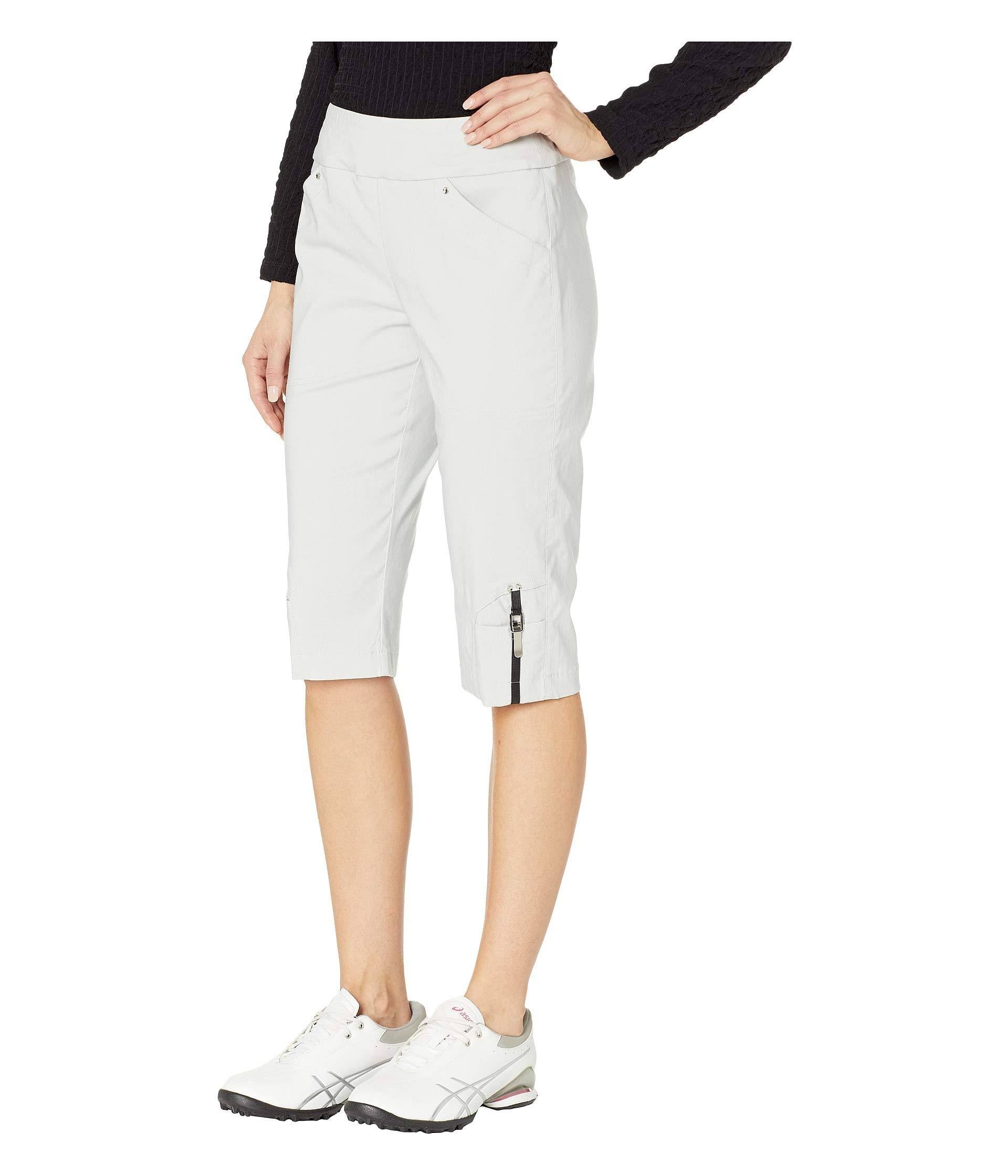 Skinnylicious Pull-On Knee Capris K4204