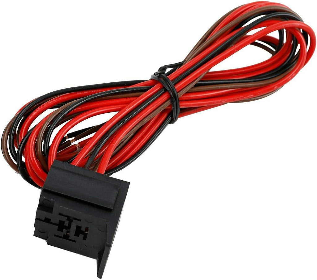 16" Slim Push Pull 12V Electric Radiator Cooling Fan with Thermostat Control Relay Wire Kit Pack of 2 A11746